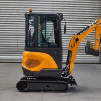 Livraison Gratuite Mini-Excavatrice sur Chenilles de 3,5 Tonnes Petite Machine de Terrassement pour Travaux Agricoles, Jardiniers, Miniers et de Construction