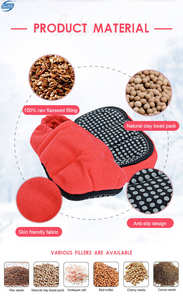 Keten tohumu mikrodalga ısıtmalı kadınlar için ev terliği soğuk ayak ısıtıcı microwawomen ısıtma ayakkabı - Product Image 4