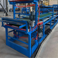 Machine de formage de panneaux sandwich, machine de fabrication de tuiles en terre cuite pour panneaux sandwich, machine de fabrication de tuiles en terrazzo pour panneaux sandwich