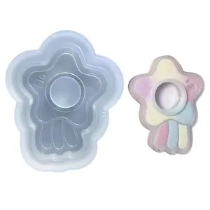 Factory direct sales Resin quicksand Star Rainbow silicone rubber for mold silicone resin molds