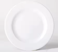 Prix de gros Assiettes et vaisselle en céramique blanche pour restaurant hôtel Vaisselle pour usage quotidien