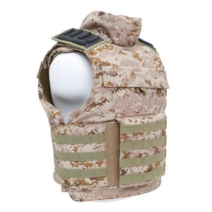 VANDA Desert Digital Taktische Schutzweste Gepolsterter Hochkragen Rutschfeste Gummi-Schulterpolster 900D Nylon MOLLE-Reihen für den Einsatz im Gelände - Product Image 3