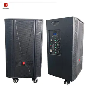 Grosir kotak speaker bass 15 inci T.I pro audio TC315 peralatan suara dj sistem speaker frekuensi tiga arah