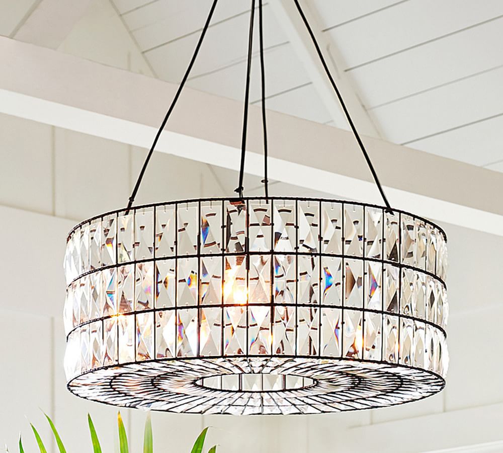chandelier light luxury light crystal round chandelier
