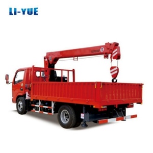 Nouvelle benne basculante Dongfeng de 3 à 5 tonnes avec <span class=keywords><strong>grue</strong></span> montée sur <span class=keywords><strong>camion</strong></span> et panier, à vendre - Product Image 4