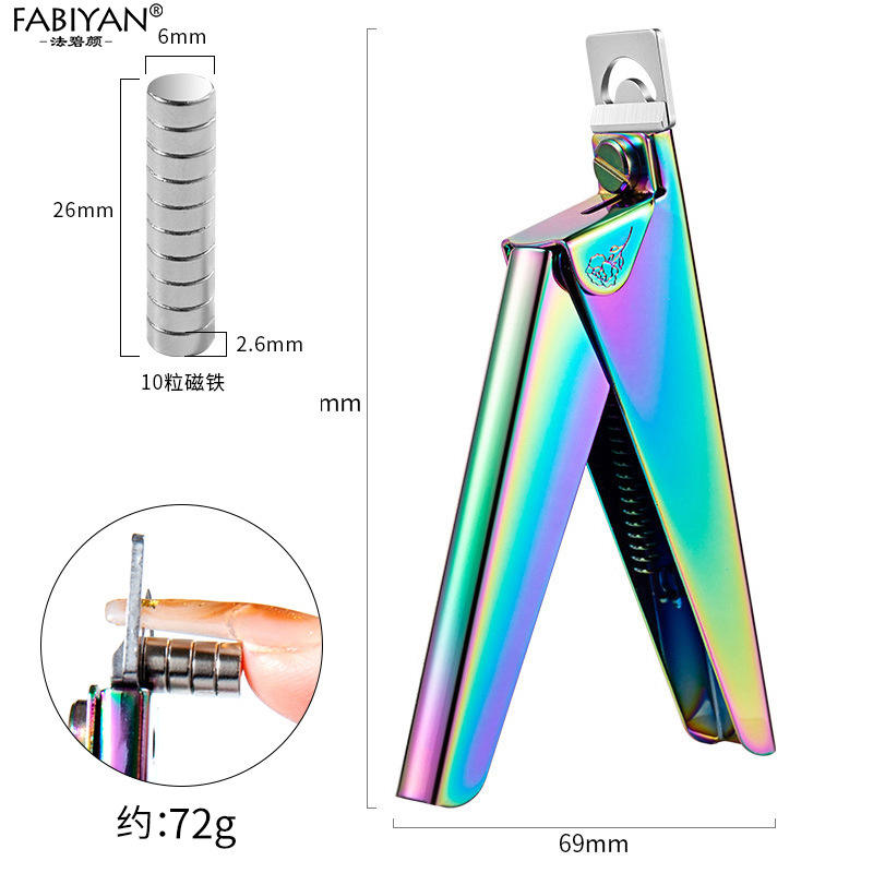 Couleur titane + 10 aimants set