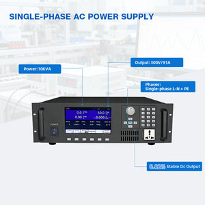 Fuente de Alimentación CA Monofásica de Baja Distorsión y Amplio Rango de Salida 1-300V, Voltaje de Frecuencia Variable para Pruebas - Product Image 2