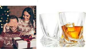 Barre de <span class=keywords><strong>verre</strong></span> dédiée cristal épais lesté 10 oz Twist <span class=keywords><strong>Cognac</strong></span> whisky <span class=keywords><strong>verre</strong></span> spiritueux tasse pour boire Bourbon verrerie coffret cadeau - Product Image 2