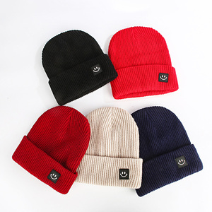 Chất lượng cao unisex Slouchy đan <span class=keywords><strong>Beanie</strong></span> Đồng bằng mũ mùa đông cho nam giới-bãi biển thích hợp với 3D thêu bán buôn - Product Image 1