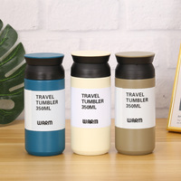 2025 Termos Tumbler Stainless Steel Dinding Ganda 500ml Laris Manis dengan Pegangan untuk Menjaga Suhu Kopi, Anggur, dan Air