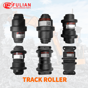 חופר חלקי מרכב פלדה מסלול קבוצת Carrier רולר מסלול רולר סבבת גומי בטלן מסלול עבור Hitachi EX ZX סדרה - Product Image 3