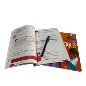 Fournitures scolaires auxiliaires, manuels scolaires, impression personnalisée avec reliure parfaite, papier offset kraft et couché - Product Image 2