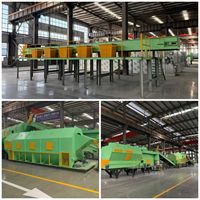 Table de tri manuelle pour le recyclage des déchets, équipement de tri des déchets à grande échelle pour les lignes de tri des déchets de construction et municipaux