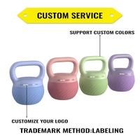 Kettlebell souple en PVC pour entraînement de force et fitness, personnalisable avec logo, vente en gros OKPRO