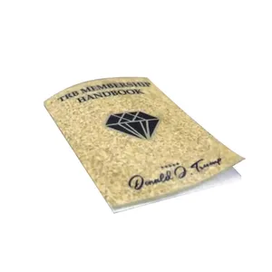 Customized TRB Membership Handbook EX-president VIP Diamond System Passport Member Handbook Cards 2024 Supporter Collection Book