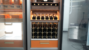 Wine Cellar Manufacturers Humidity Control 57 Bottles Cooler Fridge Red Display <b>Refrigerator</b> Rw50-n Wine <b>Refrigerators</b> - Product Image 2
