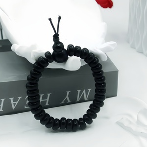 Venta al por mayor de 33 pulseras de cuentas de resina de 8 mm, elásticas, musulmanas, para Dhikr Tasbih, marca étnica YASEEN, para uso diario. - Product Image 1