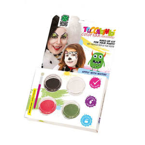 KIT DE MAQUILLAJE A PRUEBA DE AGUA DALMATIAN CON PINCEL - Product Image 1