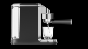 Machine à expresso 1350W avec mousseur à lait baguette à vapeur 20 bars Machine à <span class=keywords><strong>café</strong></span> semi-automatique à pompe italienne professionnelle - Product Image 4