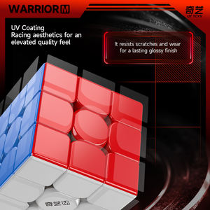 Nuevo <span class=keywords><strong>Cubo</strong></span> Mágico de Velocidad QIYI Warrior M 3x3x3 UV Sin Pegatinas Magnético Puzzle Juguetes QY <span class=keywords><strong>Cubo</strong></span> Magico - Product Image 5