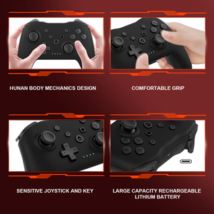 Controlador inalámbrico de juegos Hall Effect <span class=keywords><strong>Gamepad</strong></span> Voor Nintend-Switch Teléfono móvil <span class=keywords><strong>Android</strong></span> IOS PC Steam Joystick <span class=keywords><strong>Gamepad</strong></span> - Product Image 4