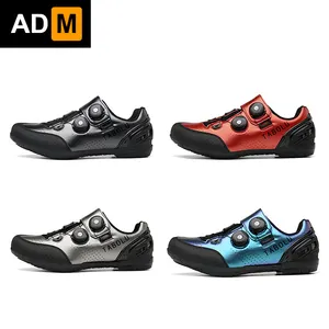 Liquid Gold Design Cycling Sneakers Flash Comfortable Mountain Lock Race Shoes ultra Light Standard Material