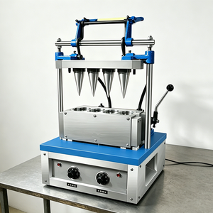 Machine à cônes commerciale intelligente à contrôle de température, corps antirouille <span class=keywords><strong>pour</strong></span> <span class=keywords><strong>un</strong></span> fonctionnement continu sur de longues périodes - Product Image 6