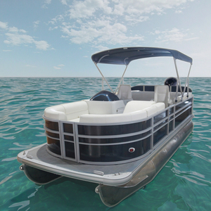 Moderne <span class=keywords><strong>6m</strong></span> Sport Voilier Yacht Premium Ponton <span class=keywords><strong>Bateau</strong></span> pour la Pêche Divertissement - Product Image 3