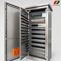 Caja de Distribución PLC de Acero Laminado en Frío con Controlador Lógico Programable para Sistema de Automatización Industrial Interior IP40