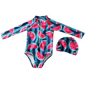 <span class=keywords><strong>Maillot</strong></span> <span class=keywords><strong>de</strong></span> <span class=keywords><strong>bain</strong></span> à manches longues une pièce imprimé Monokini maillots <span class=keywords><strong>de</strong></span> <span class=keywords><strong>bain</strong></span> pour enfants vente en gros - Product Image 1