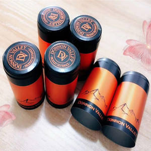 Pintura de metal mate, cápsula termorretráctil de fácil desgarro, tapa de <span class=keywords><strong>vino</strong></span> <span class=keywords><strong>tinto</strong></span>, extremo abierto fácil, sello a prueba de fugas, tamaño <span class=keywords><strong>y</strong></span> Color personalizables - Product Image 5