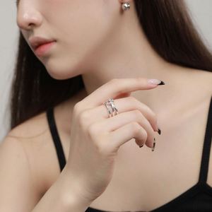 Anillo de Compromiso Dylam Estilo Metálico, Nuevo Anillo de Moda con Nudo, Plata de Ley 925, Joyería de Compromiso - Product Image 4