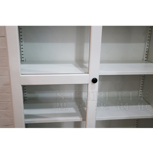 Meubles à portes en verre moderne, en métal, classeur, meubles d'exposition, 1 pièce - Product Image 4