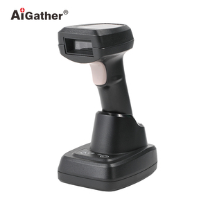 Nhà máy mới cầm tay không dây BT 2D QR PDF417 DataMatrix mã vạch đầu đọc với 2.4GHz cái nôi kết nối - Product Image 4