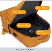 Sac à dos pour ordinateur portable Oxford pour les voyages, les affaires et les étudiants, grande capacité, design extensible
