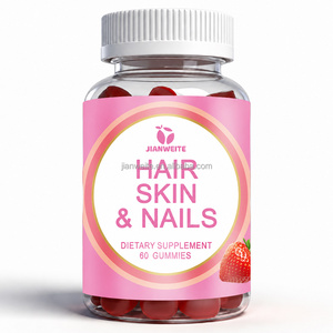 Integratori OEM per <span class=keywords><strong>Capelli</strong></span>, Pelle e <span class=keywords><strong>Unghie</strong></span>, Prodotti di Bellezza per Donne, Supplementi di Biotina per la Crescita dei <span class=keywords><strong>Capelli</strong></span> con Biotina e Vitamine A, C, E - Product Image 1