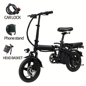 48V10.4AH <span class=keywords><strong>Mini</strong></span> Einfach-Gang Faltbares Elektrofahrrad CE-Zertifiziert mit Lithium-Akku 25km/h - Product Image 1
