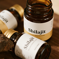 OEM Shilajit Pur Original Pâte naturelle d'acide fulvique et de minéraux Pommade pour adulte Pas pour les adolescents ou les femmes enceintes