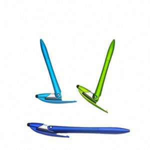 Custom Eco-Friendly Metal <b>Stylus</b> Ballpoint Pens for <b>iPhone</b> IPad-2 in 1 Medium Point Black Ink <b>with</b> Touch Screen Tips - Product Image 2