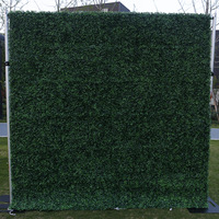 EG-M040 Falsche Mailand-Blumenwand künstliche grüne Pflanzenwand für Hochzeitshintergrunddekoration