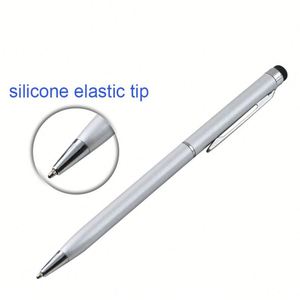 Stylo capacitif portable 2-en-1 en métal, le plus vendu, avec logo personnalisé pour promotion sur téléphone et tablette - Product Image 4