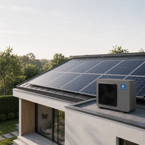 Pompe à chaleur air-eau Nulite ERP A+++ R32 2026, compatible PV, chauffage central pour villa, pompe à chaleur EVI DC R32 - Product Image 1