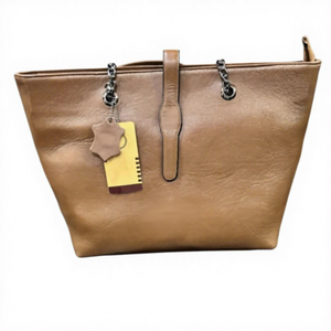 Women's Genuine Leather Foldable Clutch <b>Bag</b> Removable Strap Zipper Closure Waterproof Large Capacity Customizable Fashion - Product Image 2