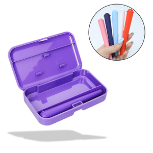 Contenitore per sigarette scatola di plastica con rotolo da 120mm tubo di tabacco contenitore Logo personalizzato Set di Kit per fumo portatile per ragazze - Product Image 1