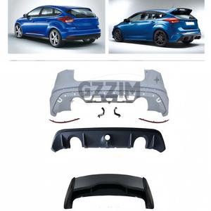 ชุดแต่งรอบคันพลาสติกขัดเงา สำหรับกันชนหน้า-หลัง กระจังหน้า ไฟหน้า ครบชุด ติดตั้งง่าย สำหรับรถฟอร์ด โฟกัส อาร์เอส ปี 2015-2018 - Product Image 2