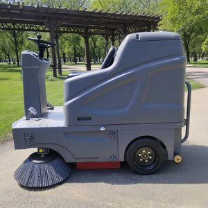 Großhandel Reinigungsmaschine Hofkehrmaschine Straßenkehrmaschine Elektrische Bodenkehrmaschine Straßenkehrmaschine - Product Image 4