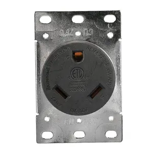 Receptáculo de la nema RV de 125, Conector de poder de 30A V con aprobación ETL/cETL