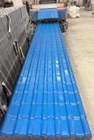 Teja de PVC Moderna y Resistente, Lámina Impermeable para Techos, Material de Construcción con Aislamiento Térmico para Fábricas y Almacenes
