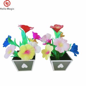 Maceta Dividir trucos <span class=keywords><strong>de</strong></span> magia Uno <span class=keywords><strong>a</strong></span> dos Bandeja <span class=keywords><strong>de</strong></span> flores en maceta Trucos <span class=keywords><strong>de</strong></span> magia Pluma Flor Magia Etapa Ilusiones Gimmicks - Product Image 4