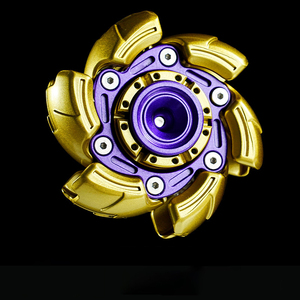 Fidget Spinner EDC pour Adultes - Conception Blindée à Ouverture Automatique en Alliage de Zinc CNC et Aluminium, Jouet Gyroscopique - Product Image 5